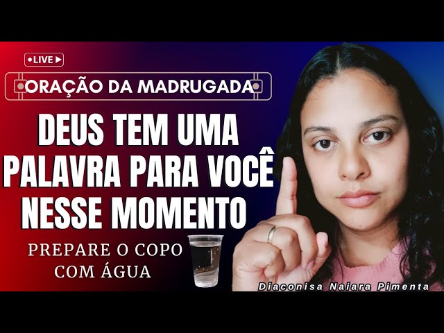 🔴AOVIVO - 21/02/2025 - ORAÇÃO DA MADRUGADA 🔥 DEUS TEM UMA PALAVRA PARA VOCÊ NESSE MOMENTO, ESCUTE!