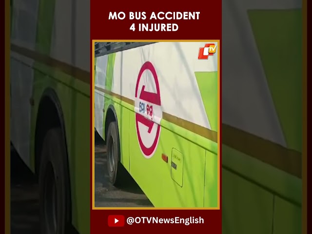 Mo Bus Accident In Bhubaneswar: 4 Injured, Several Vehicles Damaged, Probe Underway