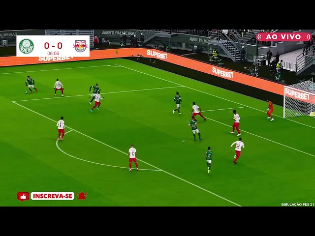 PALMEIRAS X BRAGANTINO | AO VIVO COM IMAGENS DO PAULISTÃO 2025 | ASSISTA AGORA | JOGO HOJE | PES21