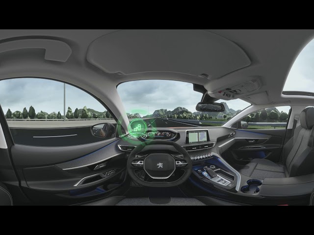 PEUGEOT 3008 SUV– 360 VR Video: Aktiver Toterwinkel-Assistent