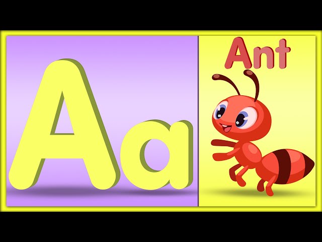 ABC Phonics Song with THREE Words | ABC Alphabet Songs for Children