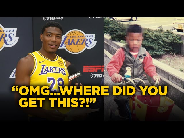 Lakers Shocked by their Childhood Photos