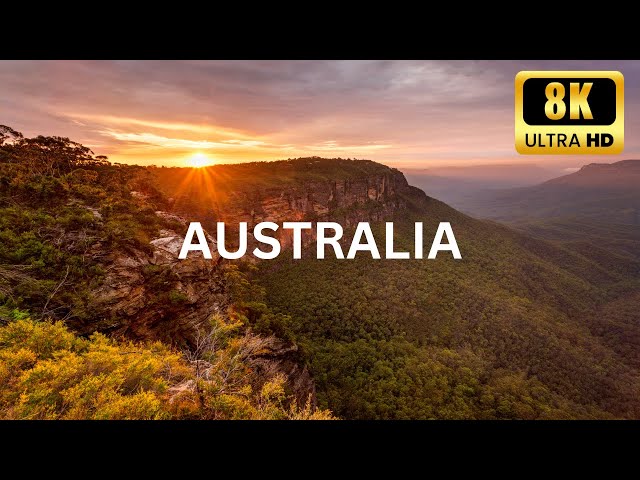 Australia in 8K UHD: Discover Tranquility with Relaxing Music