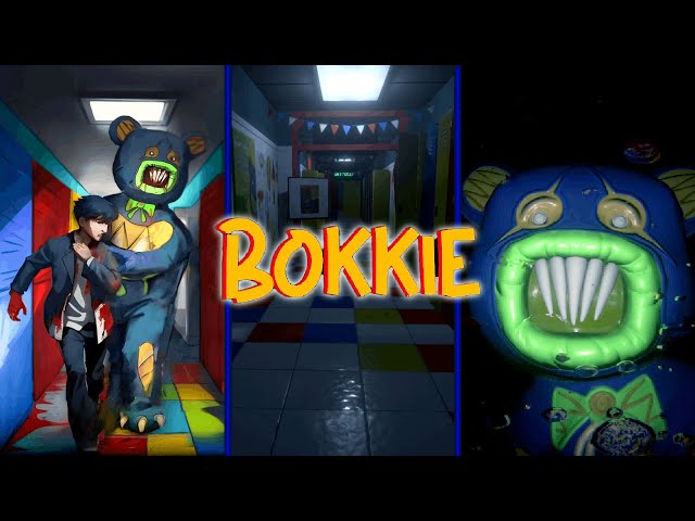 █ Horror Game "BOKKIE [DEMO]" – full walkthrough █