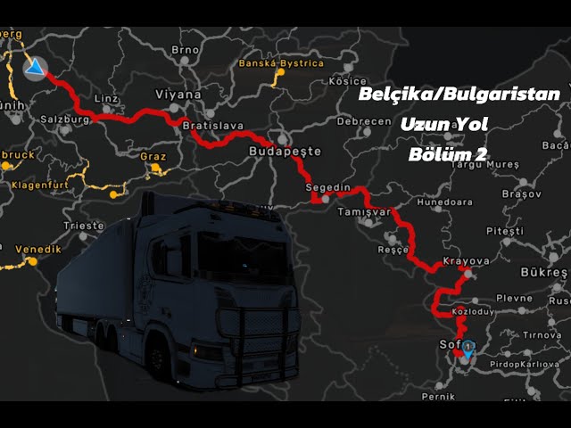 Belçika-Liege/Bulgaristan-Sofya 2.169km Uzun Yol (Bölüm) 2