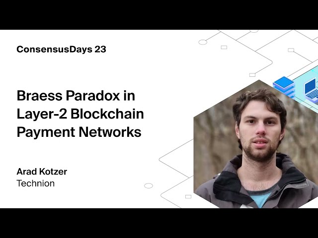 Braess Paradox in Layer-2 Blockchain Payment Networks - Arad Kotzer