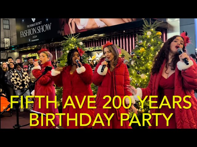 Fifth Ave 200th Birthday Party is just for pedestrians: The New York Belles Show - Dec 8, 2024