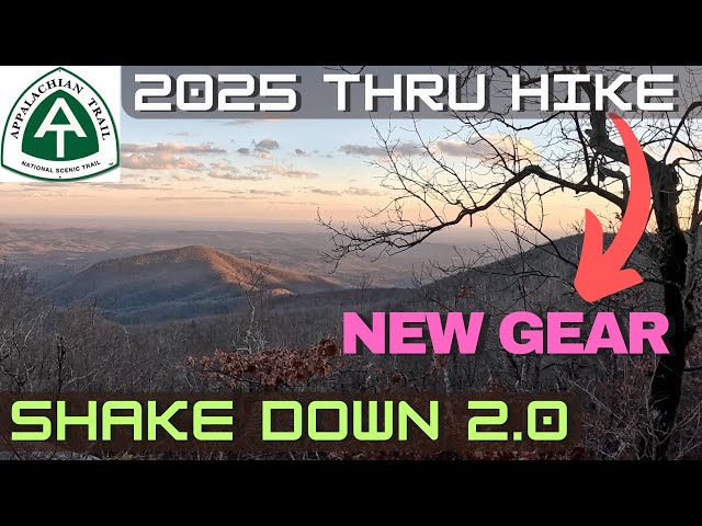 Appalachian Trail Pack Shake Down 2.0 Gear I Am Taking On My Appalachian Trail Thru Hike #hiking