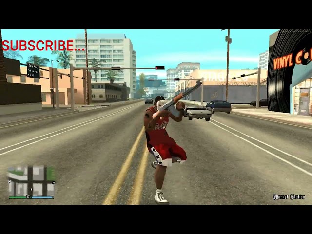 POV: You are Dancing on Road in GTA SA