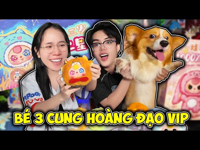 PHONG CẬN TRẢ THÙ CHO SAMMY UNBOX BABY THREE 12 CUNG HOÀNG ĐẠO CỰC XỊN