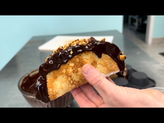 Choco Taco Tutorial | Step by Step | Gluten-Free Dairy-Free Paleo Low Carb Waffle Cone