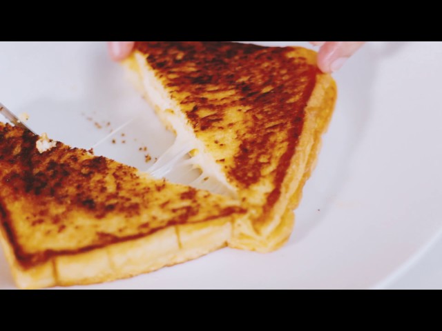 Mozzarella Grilled Cheese with Milo Dinosaur  Recipe| Neri's Kitchen | Neri Miranda