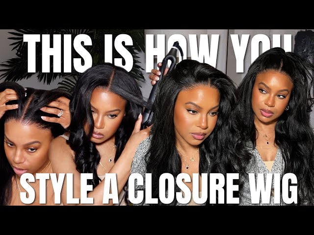 UPGRADED MOST NATURAL LOOKING YAKI WIG WITH DRAWSTRING | Fits EVERY Head Size+3 STYLES | Nadula Hair