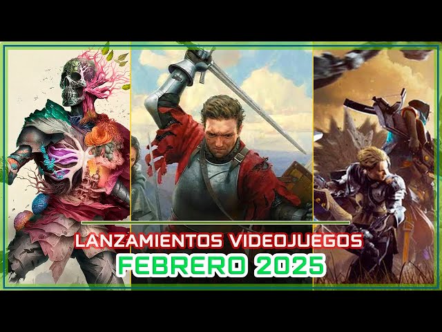 🎮 Lanzamientos Videojuegos FEBRERO 2025 |