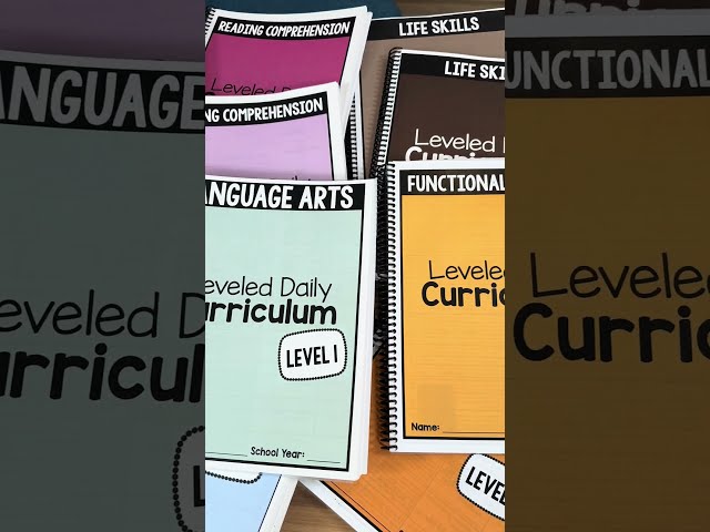 Leveled Curriculum for a Differentiated Classroom