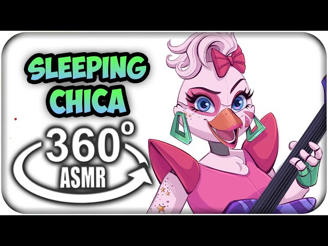 Sleeping With Glamrock Chica~ {360º ASMR}: FNAF: Security Breach 360 VR | MoT Team