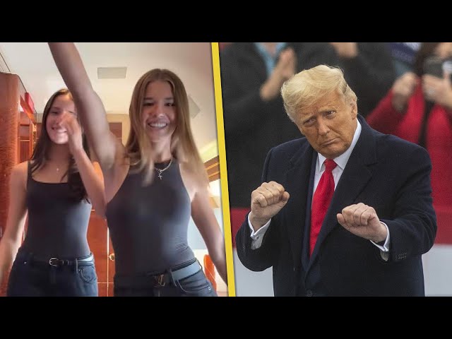 Kai Trump IMITATES Grandpa Donald's Viral YMCA Dance