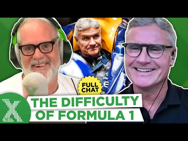 David Coulthard on the tough journey of F1... | The Chris Moyles Show | Radio X