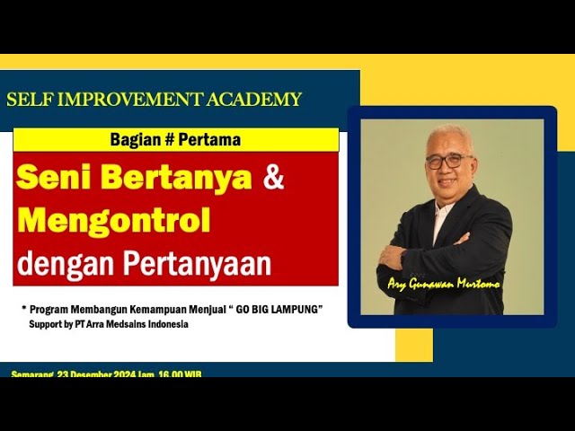 Seni Bertanya Dan Mengotrol Dengan Pertanyaan