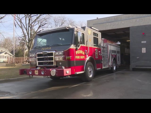 Out with the old, in with two new fire engines for Peoria Fire Department