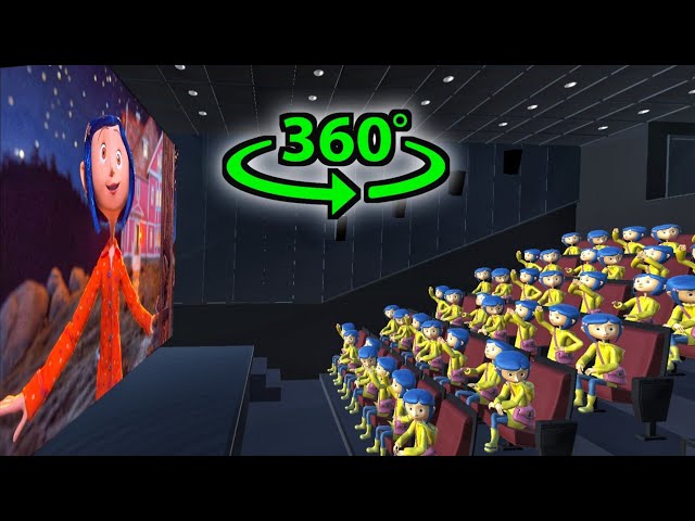 360° Coraline - VR CINEMA HALL Experience #2 | VR 4K Experience