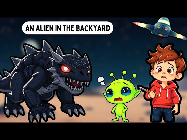 An Alien In The Backyard | Bedtime stories | Moral stories | Read Aloud #BedtimeStories #KidsSleep