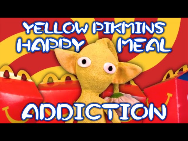 Yellow Pikmin's Happy Meal Addiction [Pikmin Plush]