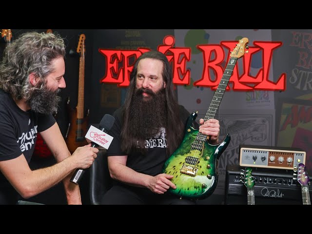 NEW Ernie Ball Music Man JP15 and Majesty Guitars with John Petrucci | NAMM 2025