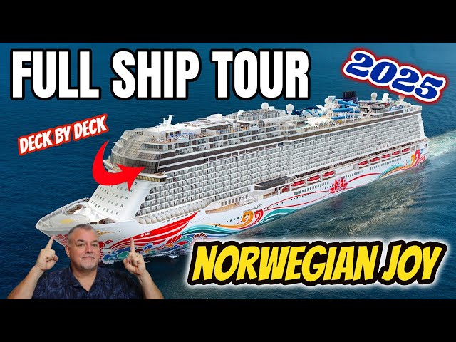 Norwegian Joy  Ship Tour 2025 | Deck by Deck Walkthrough