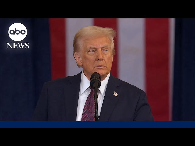 FULL SPEECH: President Donald Trump's inauguration speech