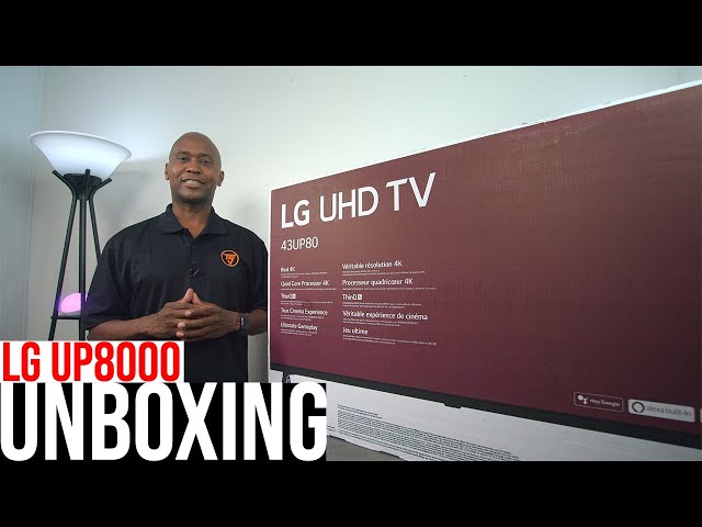 2021 LG UP8000 UHD 4K TV UNBOXING AND SETUP!