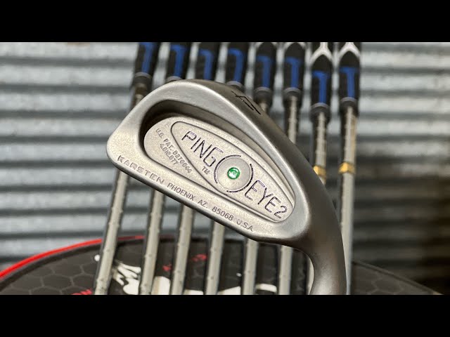 Ping Eye 2 Green Dot iron set Rustoration!