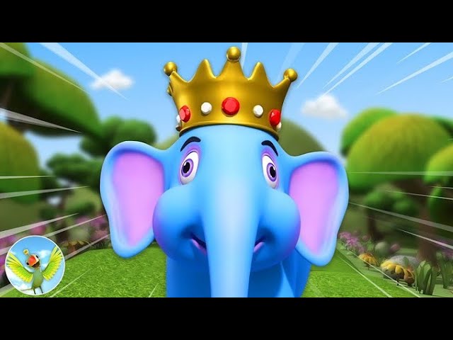 हाथी राजा कहां चले | hathi Raja kahan chale | ek Mota hathi | nursery poems | Hindi rhymes