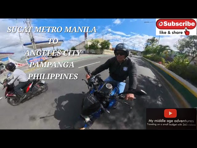 SUCAT METRO MANILA TO ANGELES CITY PAMPANGA PHILIPPINES ENJOY THE RIDE #insta360x4 VIEWING