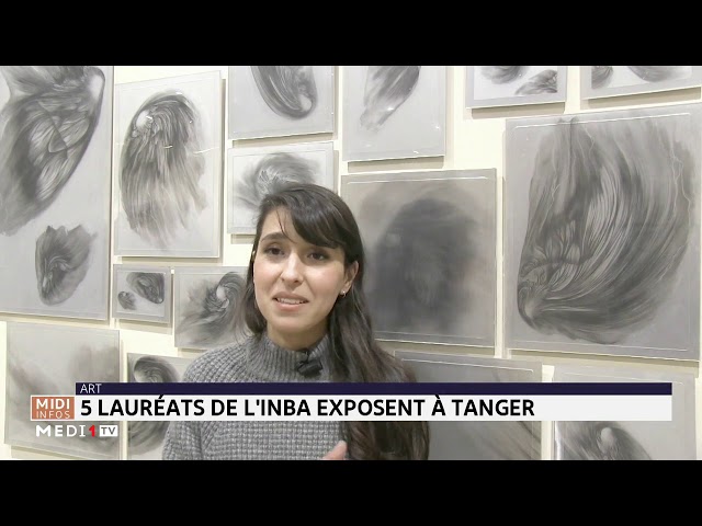 Cinq lauréats de l´INBA exposent à Tanger