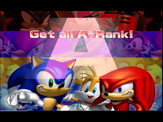 Sonic Heroes (Dolphin 4K Auto HDR) All Missions and Bosses A Rank