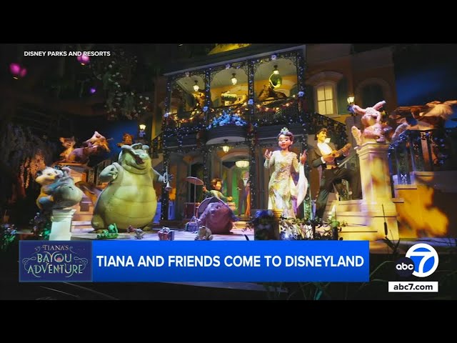 First look: Disneyland opening new Tiana's Bayou Adventure water ride