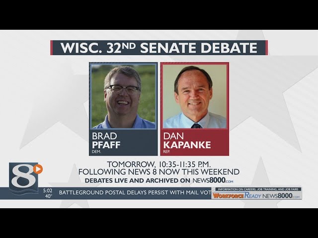 Wisconsin 32nd Senate debate to air on WKBT