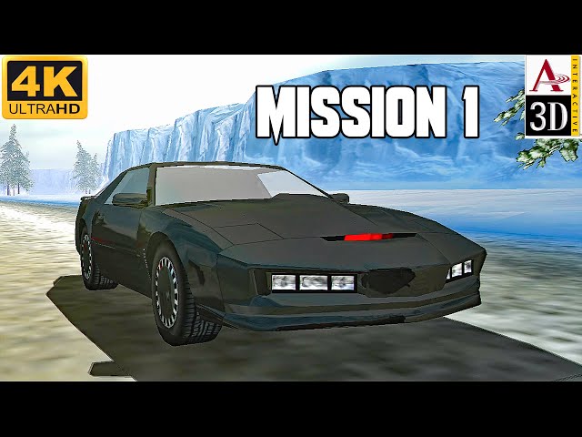 Knight Rider 2: The Game (2004) - Mission 1: Aureal 3D PC Gameplay - Davilex Games (4K)