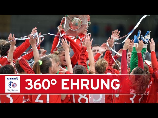 FC Bayern Meisterehrung in 360°