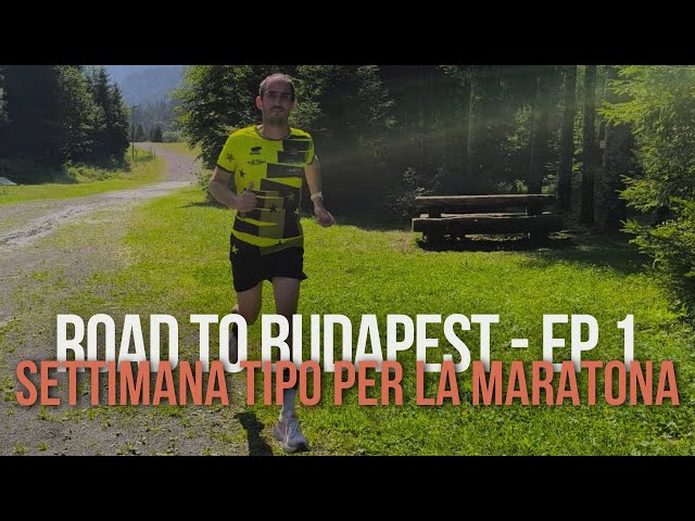 Settimana tipo di allenamento per la maratona!