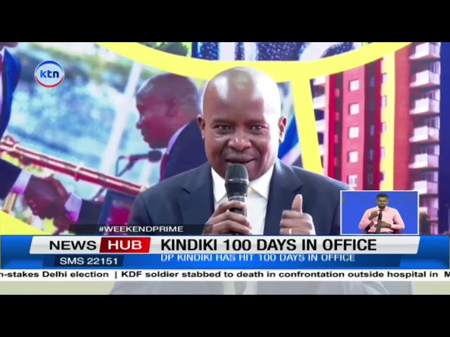 Loyal and disciplined deputy; Kindiki hits 100 days in office