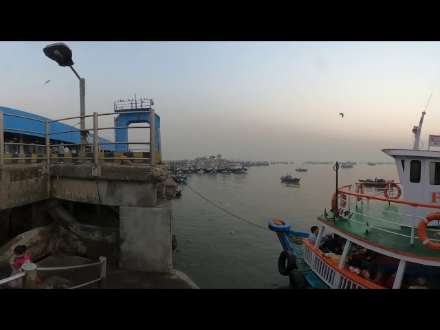 Bhaucha dhakka to alibaug ferry in 360