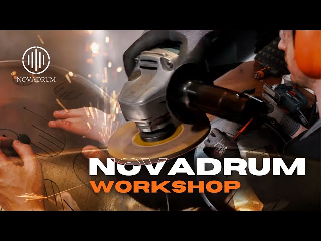 Steel tongue drum making | NovaDrum workshop 2024