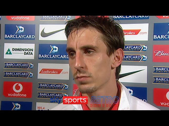 When Gary Neville turned into a prolific goalscorer