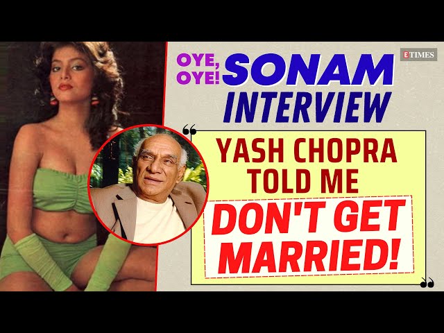 SONAM Interview: "Yash Chopra Told Me, 'DON'T GET MARRIED'" | Rishi Kapoor, Amitabh Bachchan & More