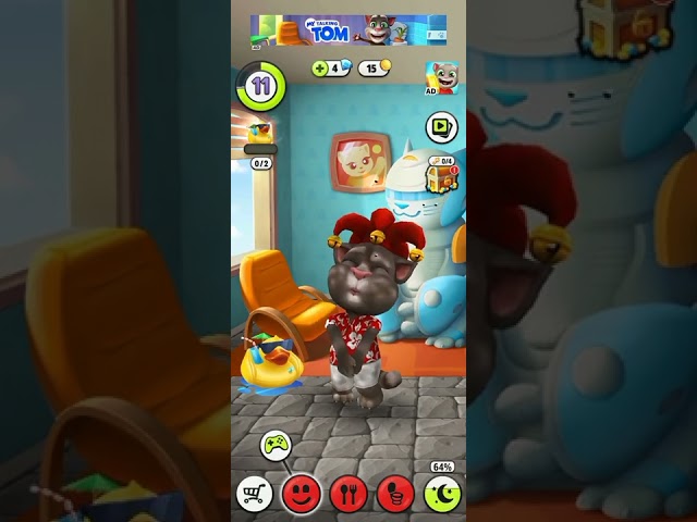 My talking Tom potty viral #comedy trending short video|