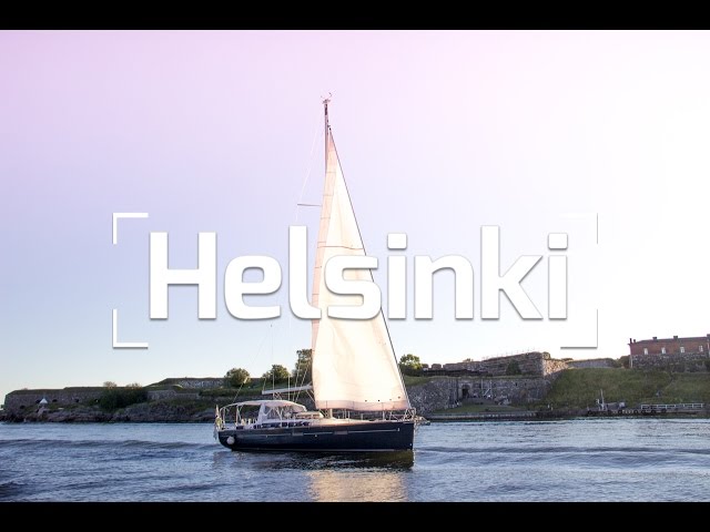 SAILING HELSINKI FINLAND IN A YACHT