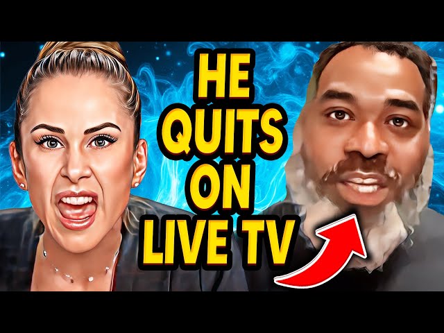 OH SH*T! TYT Host LOSES And RAGE QUITS Over Ana Kasparian LIVE