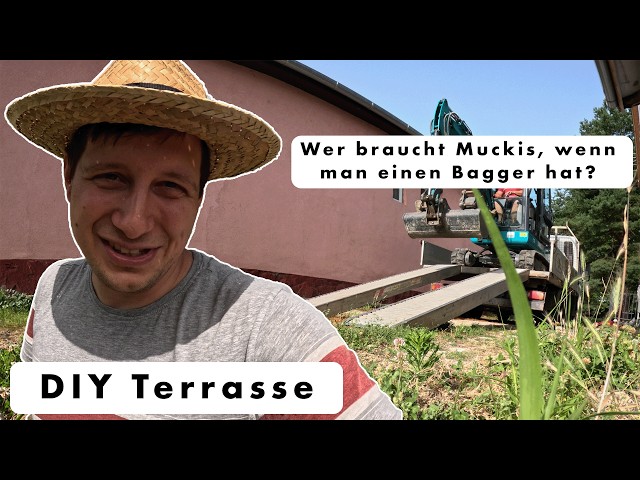 Unsere XXL DIY-Terrasse: messen, buddeln, schwitzen (DIY-Serie) #7